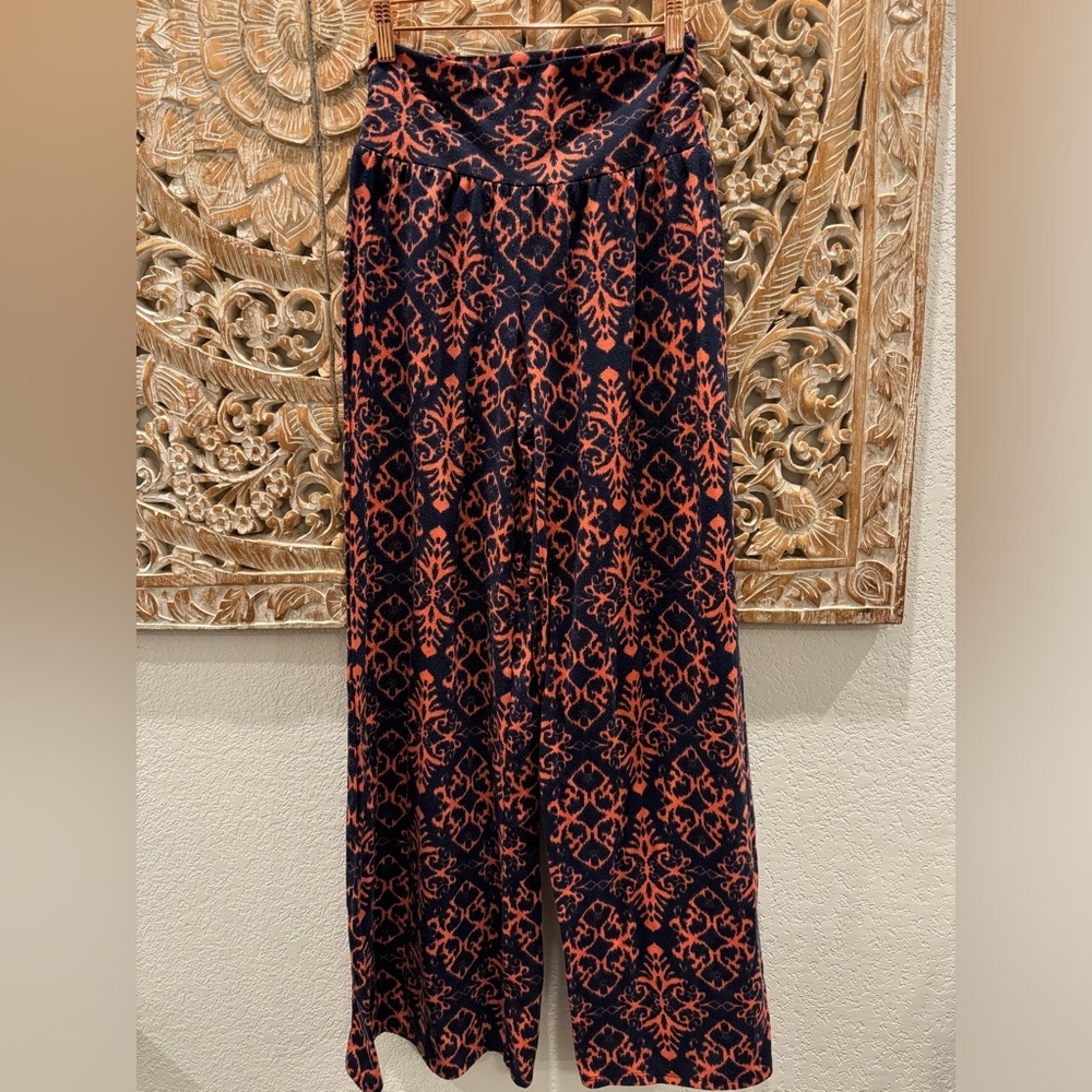 Copper Key Wide Leg Super Soft, T-shirt feel, Palazzo Pants- size M